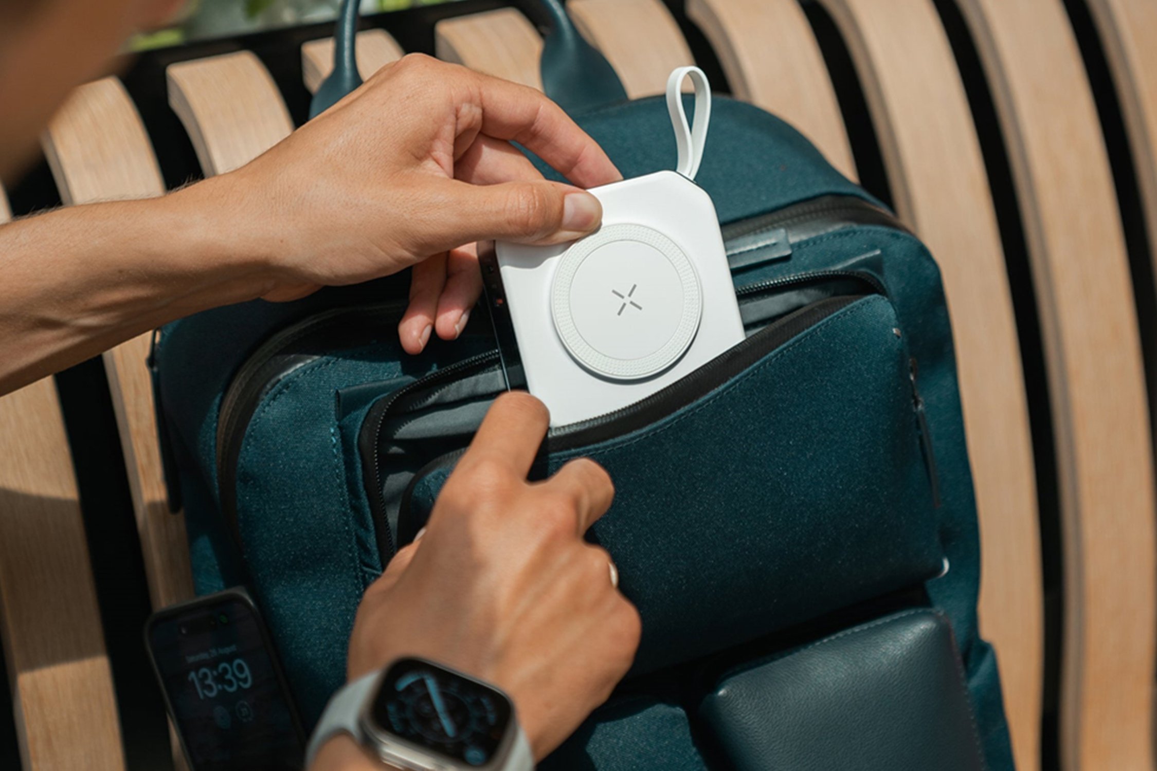 Power pack and backpack.