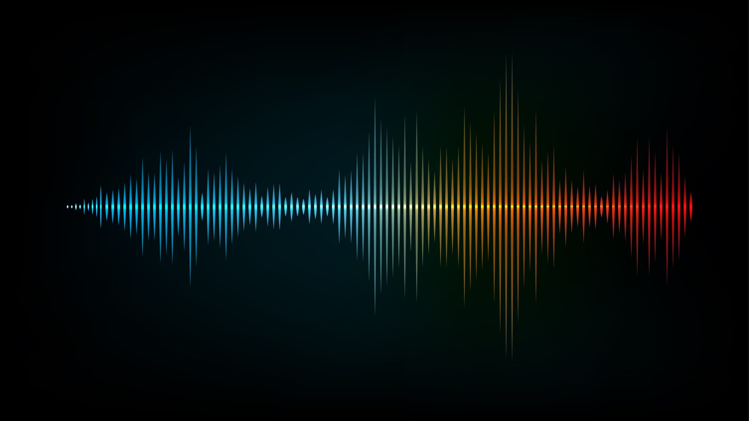 Sound wave vector background