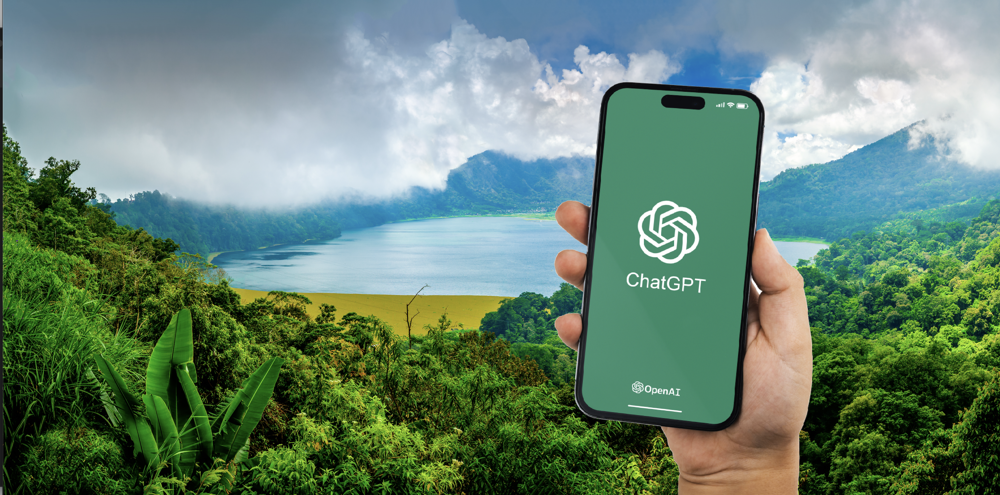 Depiction of using ChatGPT in Costa Rica