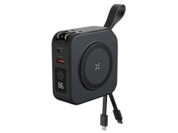 Multi-device power pack in black.