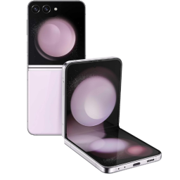 Samsung Galaxy Z Flip 5 on white background