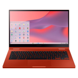 Samsung Galaxy Chromebook 2 on white background