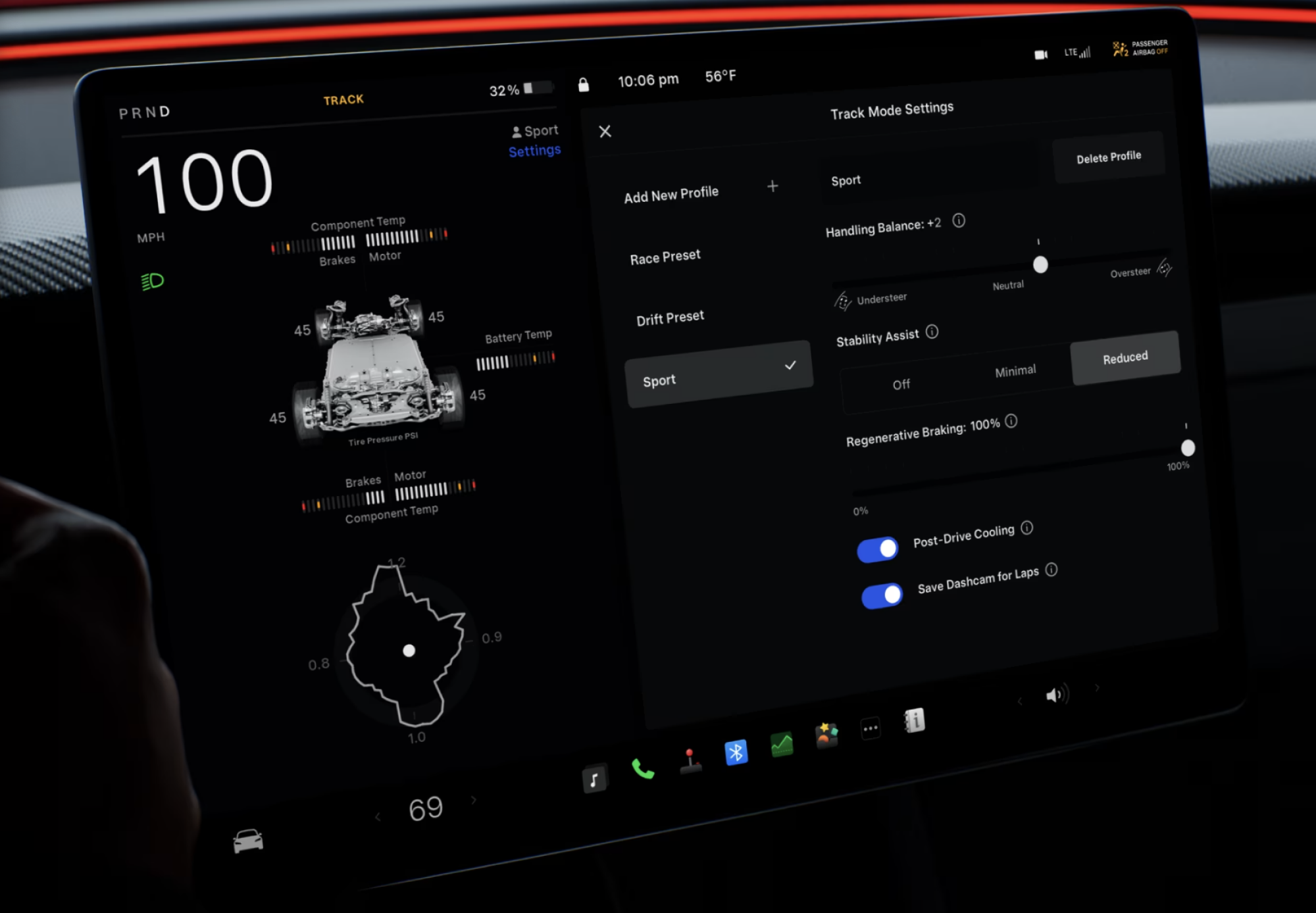 Tesla Track Mode