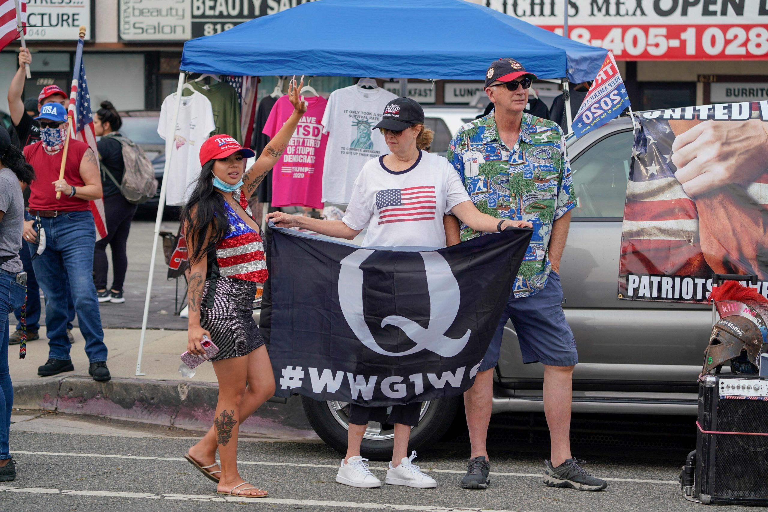 QAnon followers