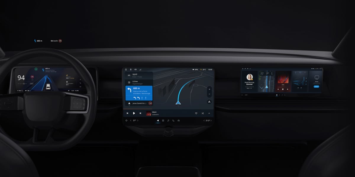 TomTom digital cockpit.