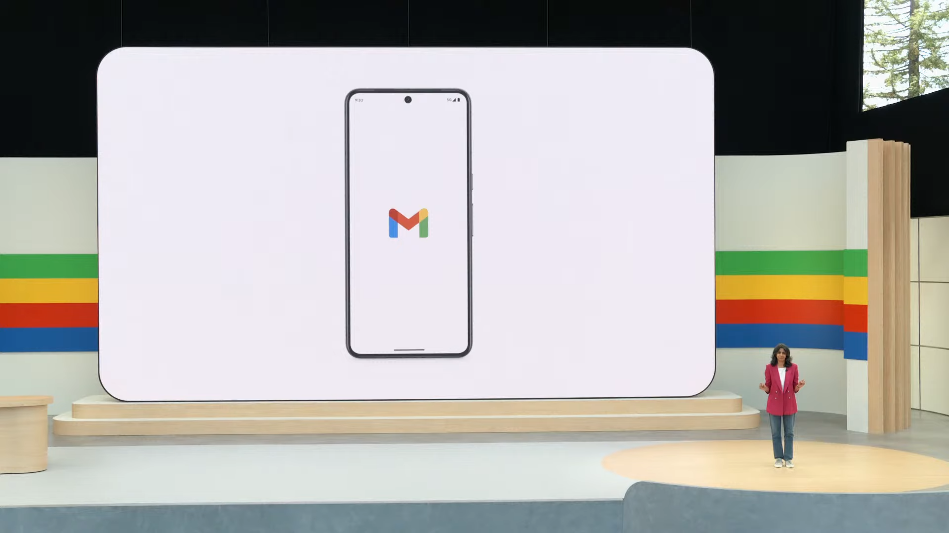 Gmail presentation at Google I/O 2024