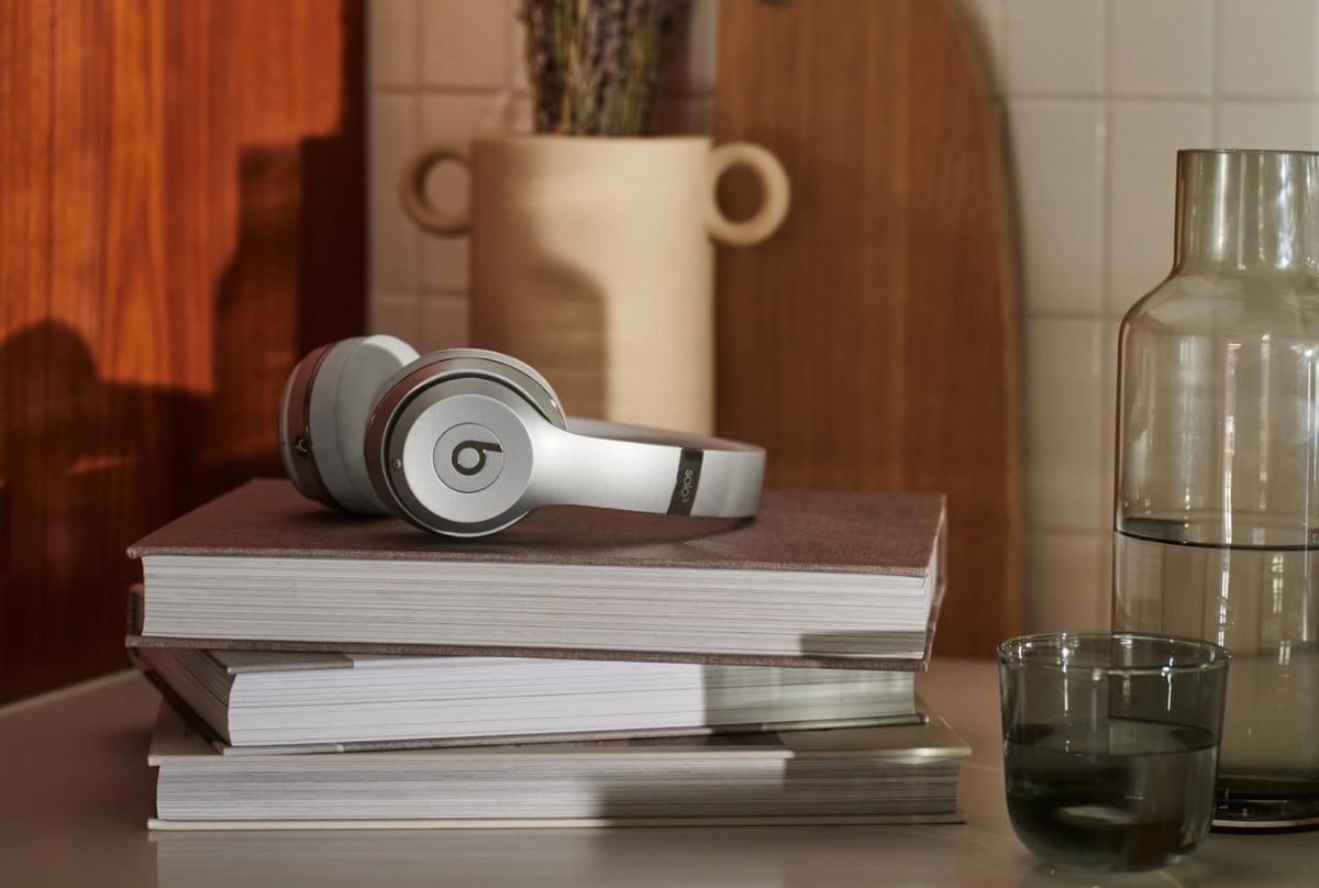 beats headphones on books