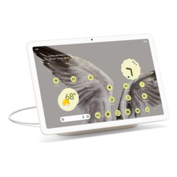 Google Pixel Tablet on white background