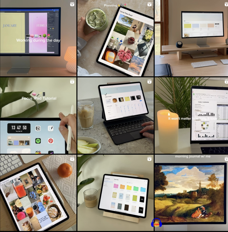 Digital planning IG of Kristine Boyd