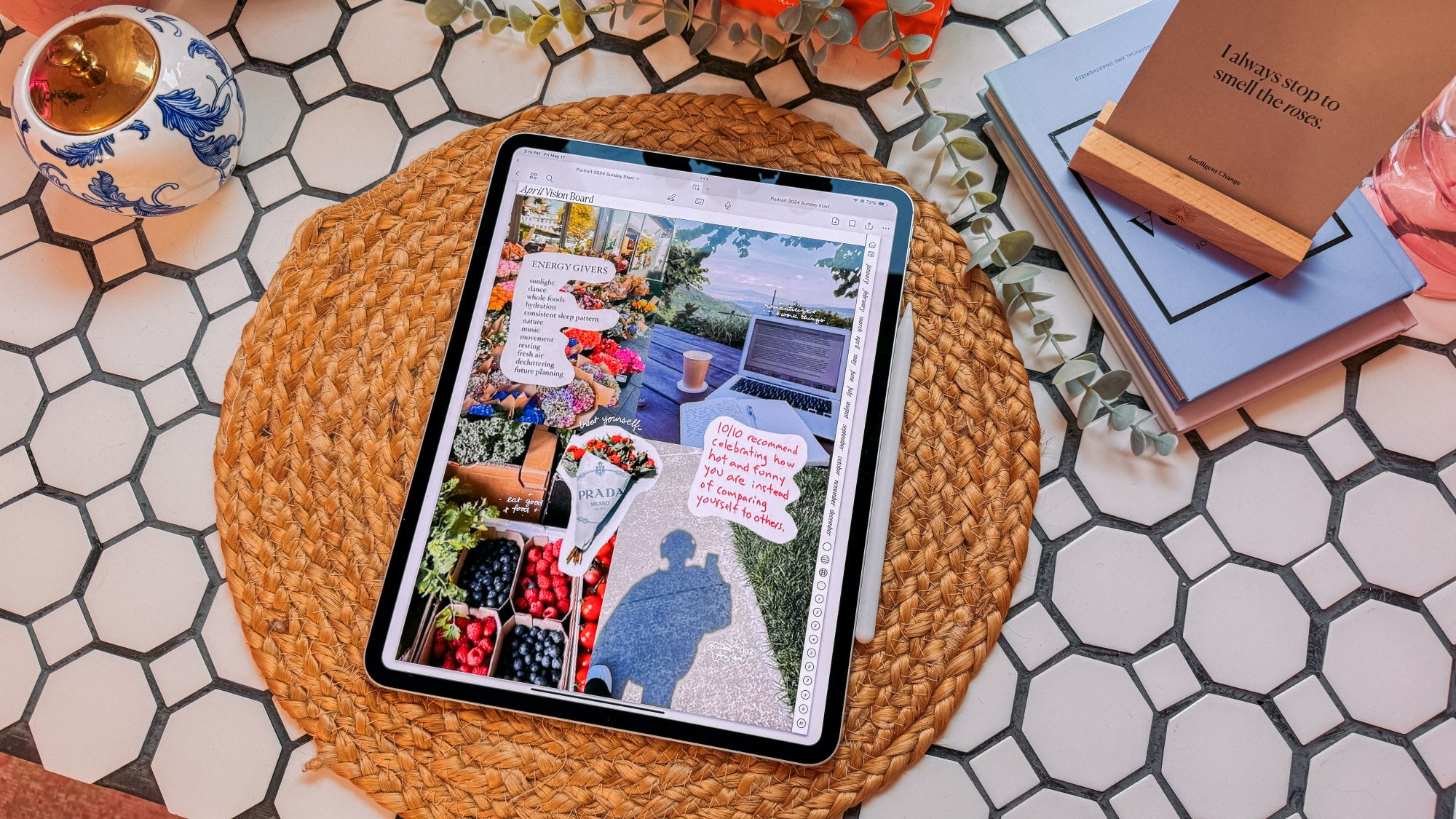 Vision Boarding on the 13-inch iPad Air