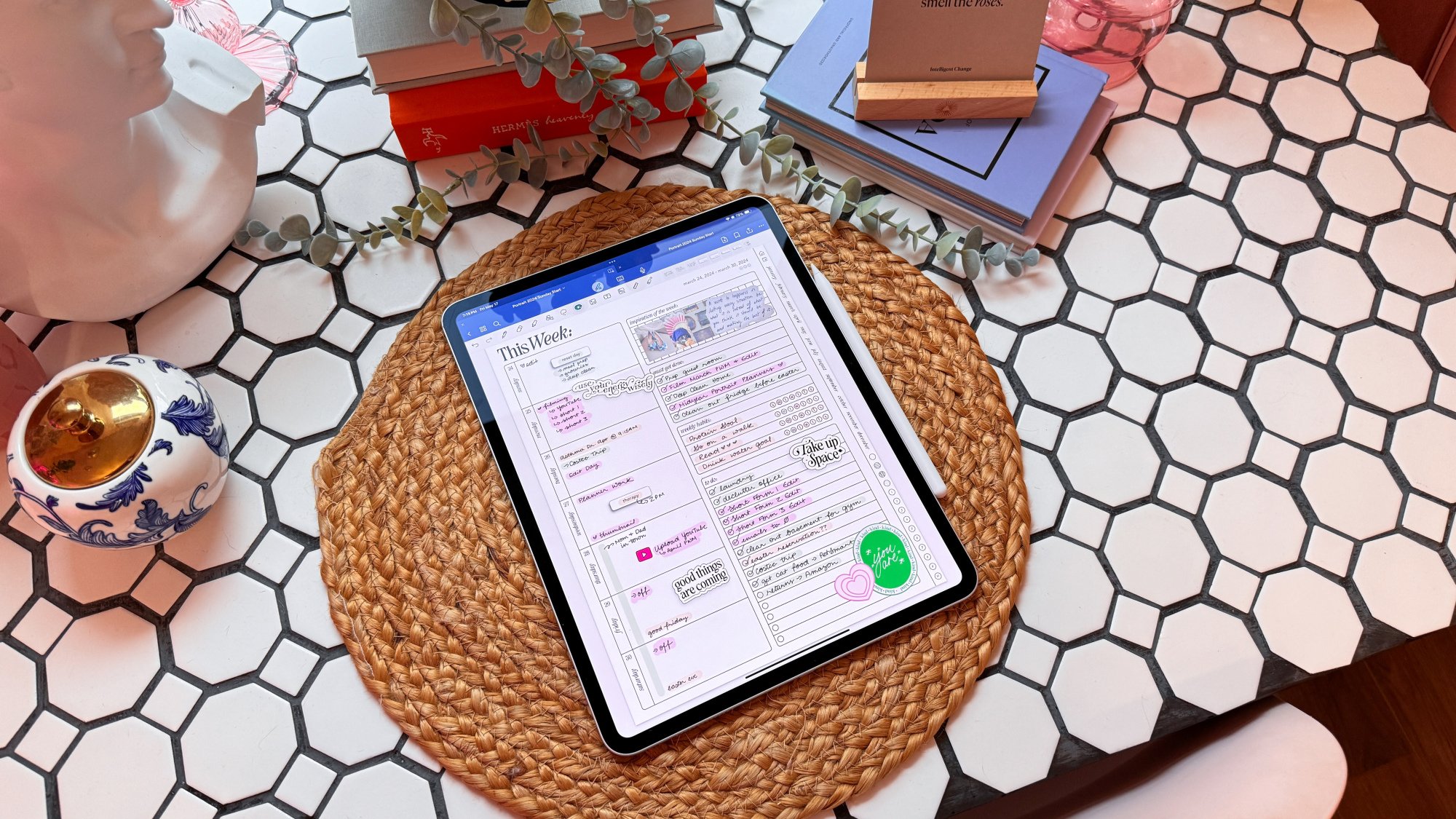 13-inch iPad Air digital planning