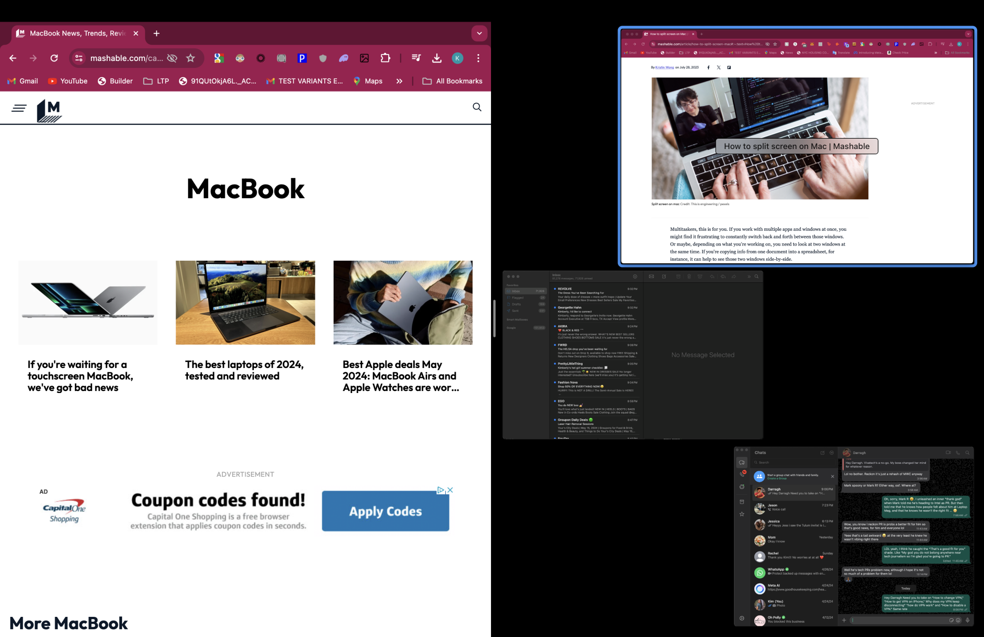 Screenshot of a Mac
