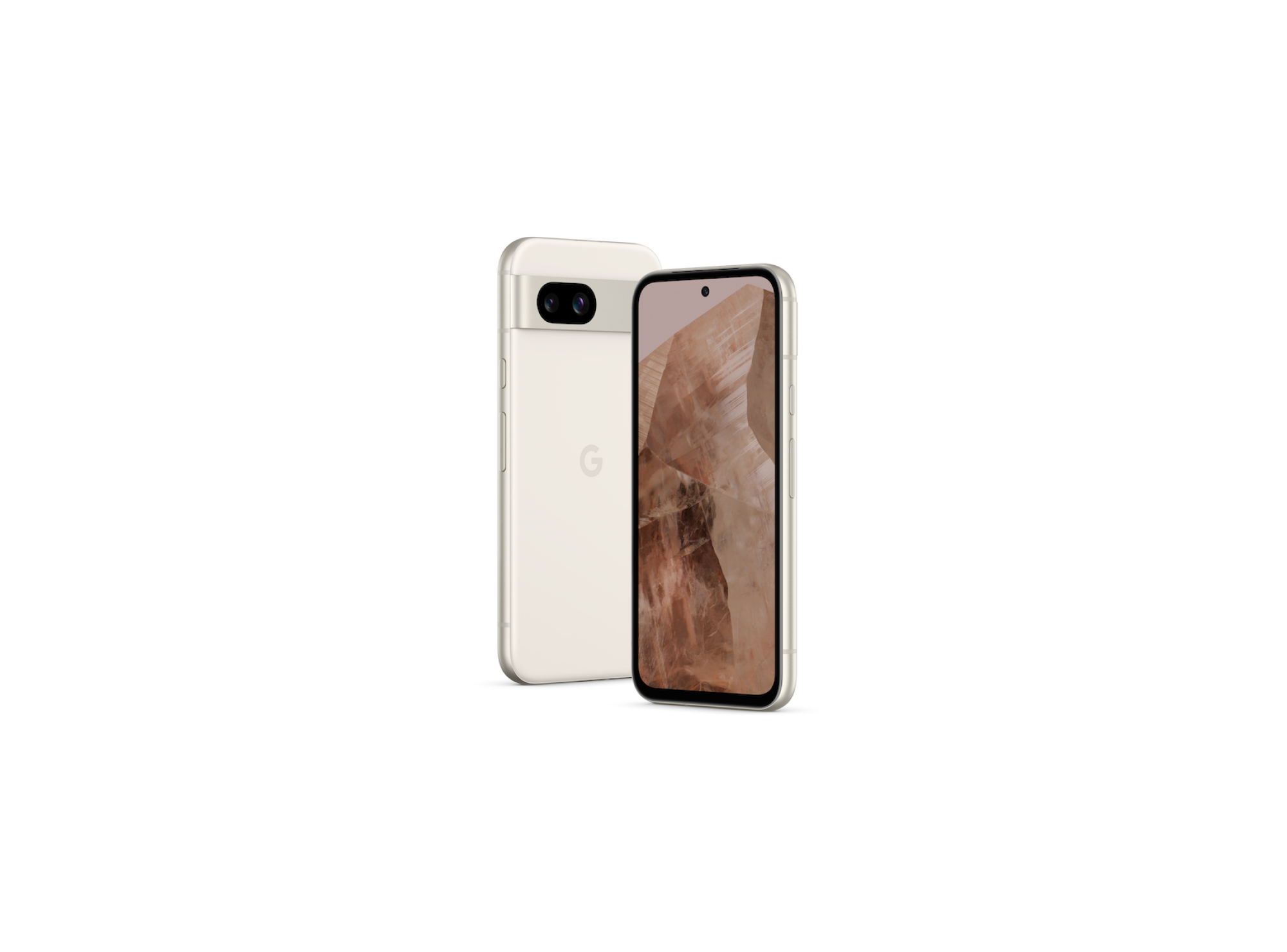 Google Pixel 8a porcelain model