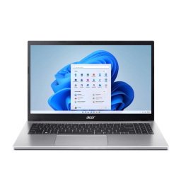 Acer Aspire 3 on white background