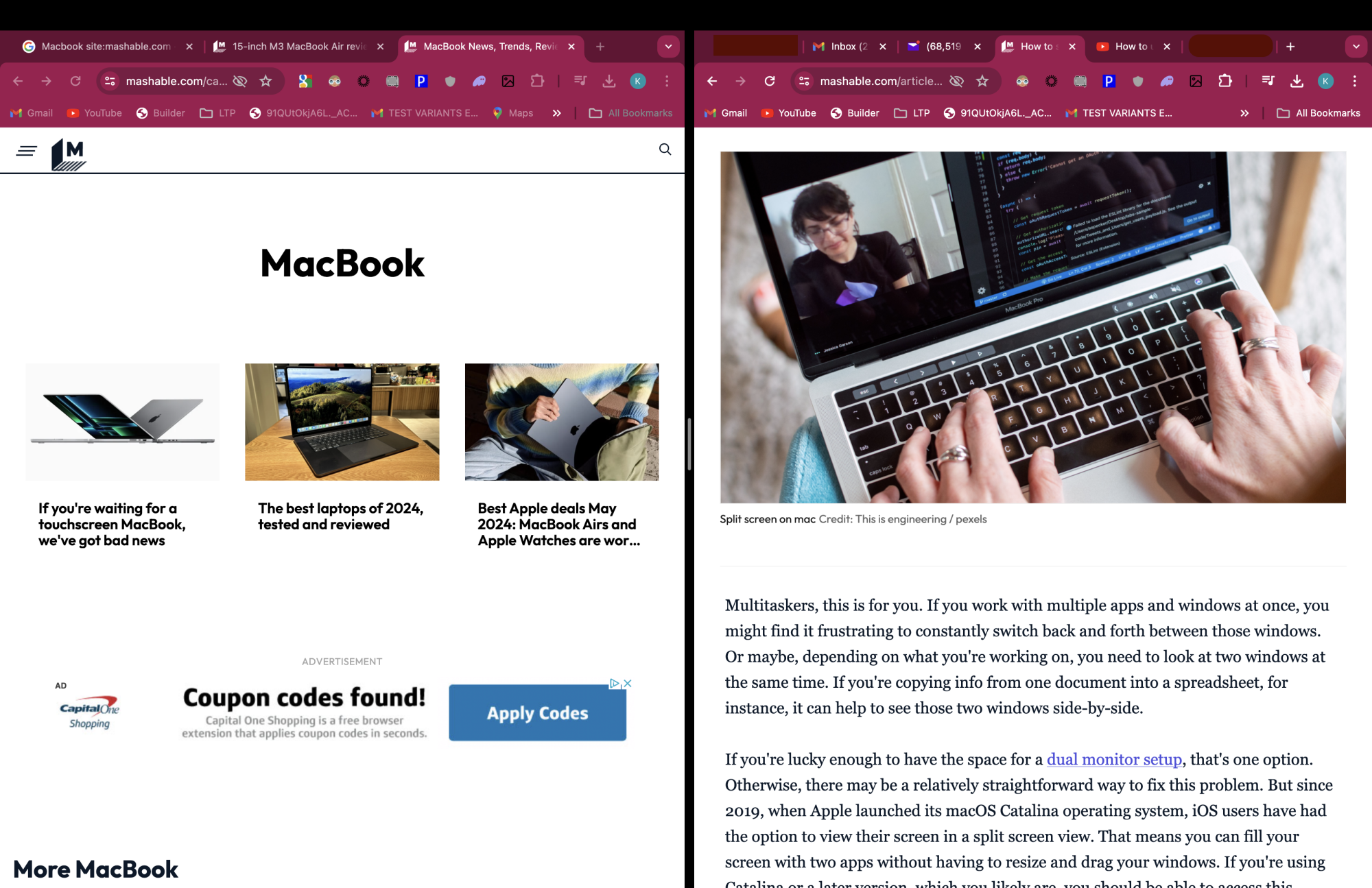 Screenshot of a Mac