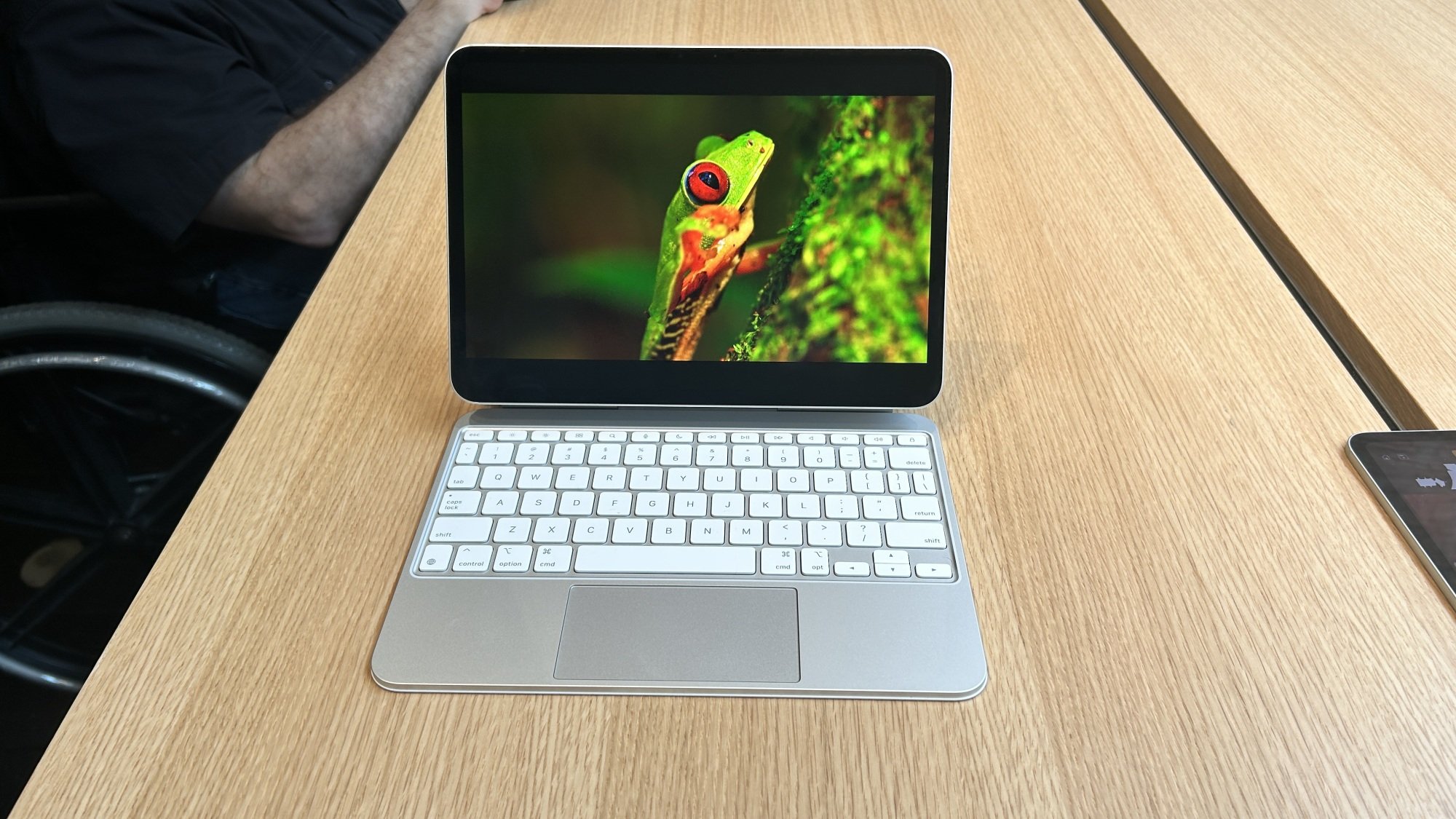 iPad Pro on a Magic Keyboard