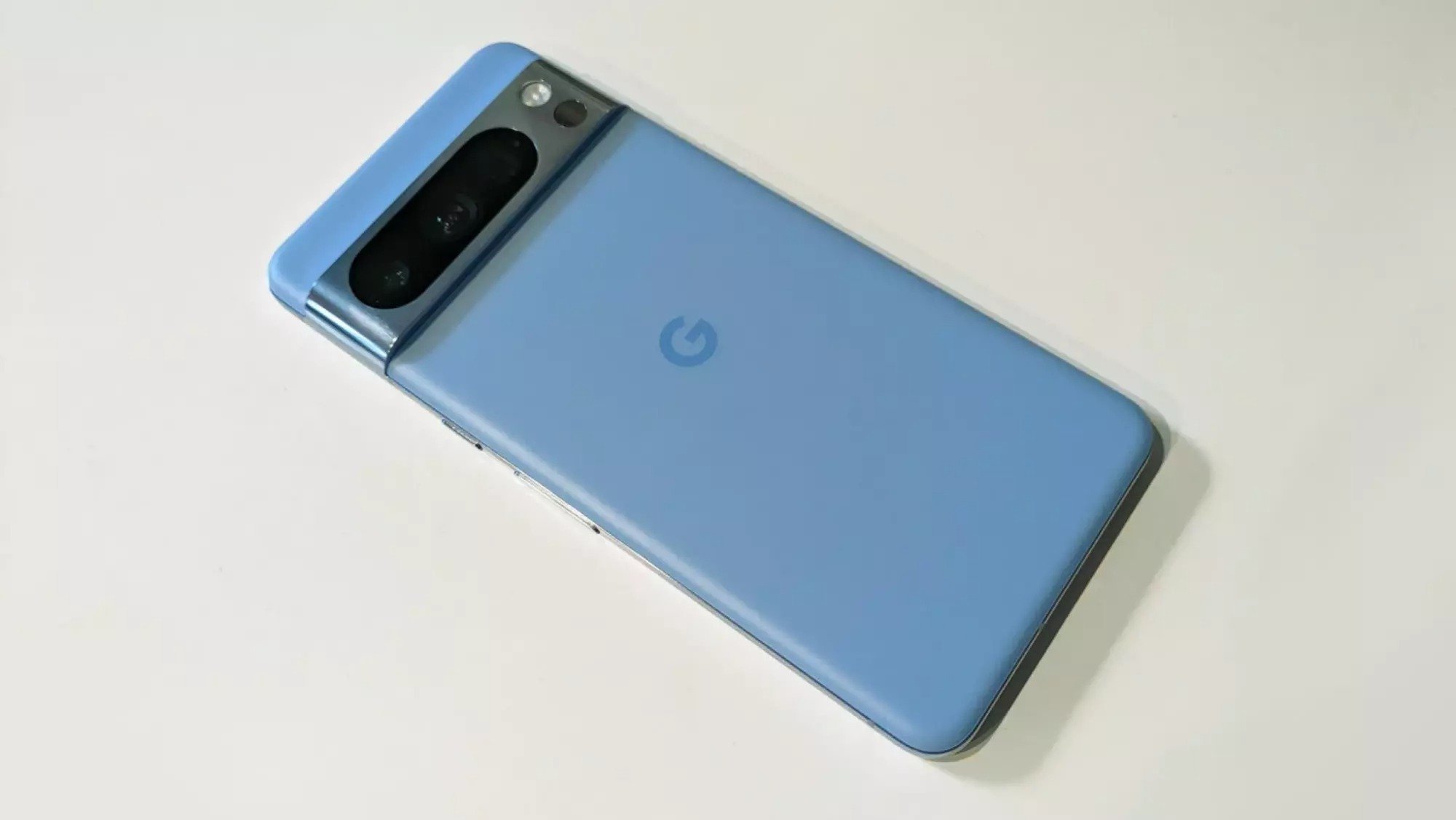 Google Pixel 8 on a table