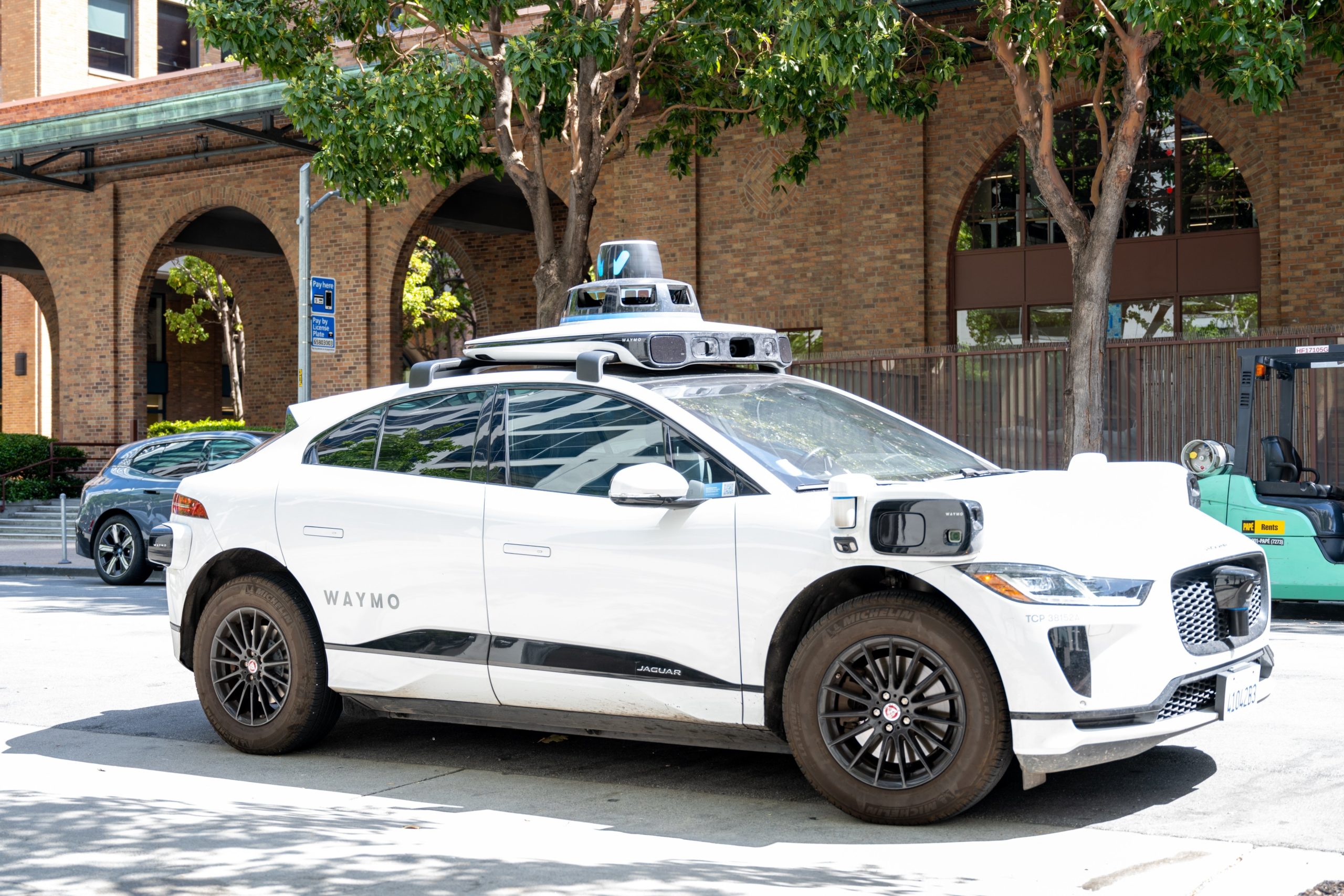 Waymo driverless taxi