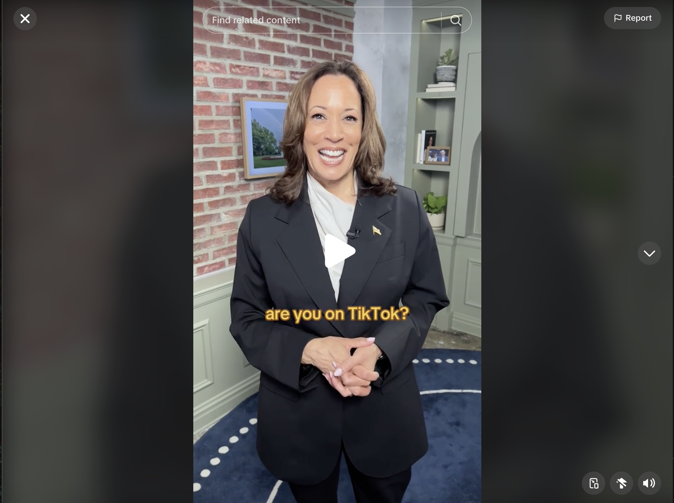 Kamala Harris has joined TikTok