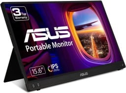 asus zenscreen portable monitor on a white background