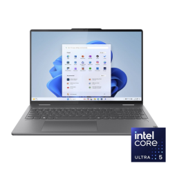 Lenovo Yoga 7i 2-in-1 (16-inch, Intel Core Ultra 5 125U, 16GB RAM, 512GB SSD) on white background