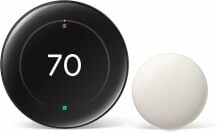 the Google Nest Learning Thermostat (4th gen) with a Nest Temperature Sensor (2nd gen)