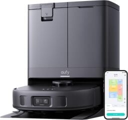 An Eufy robot vacuum