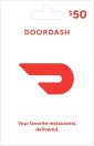 DoorDash $50 gift card