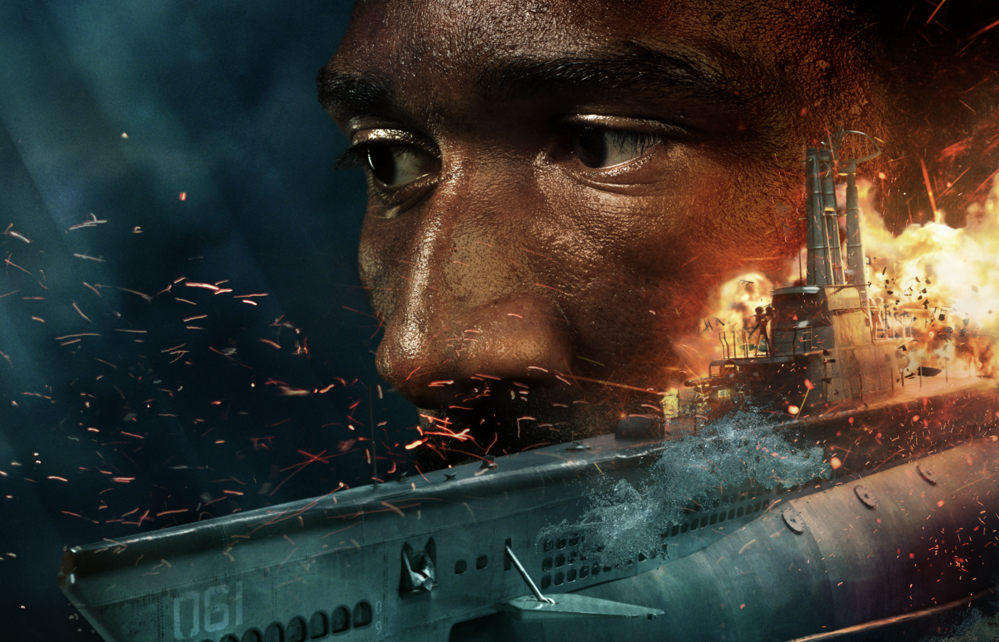Promo image for Apple Vision Pro "Submerged" film