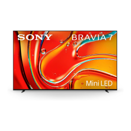 Sony Bravia 7 75" on a white background