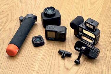 gopro hero 13 black with accessories and mounts