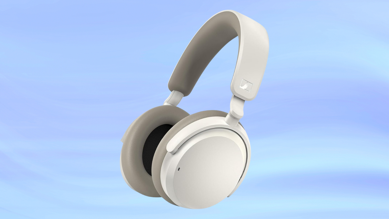 Sennheiser Accentum on a light blue background