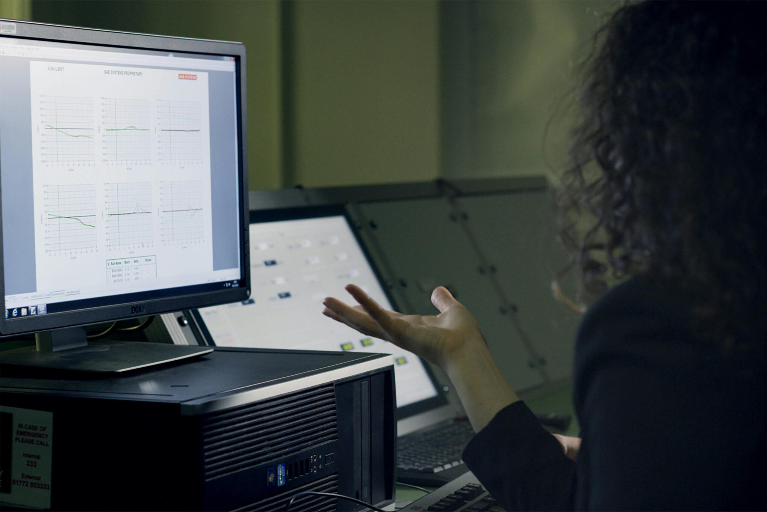 woman working at desktop computer