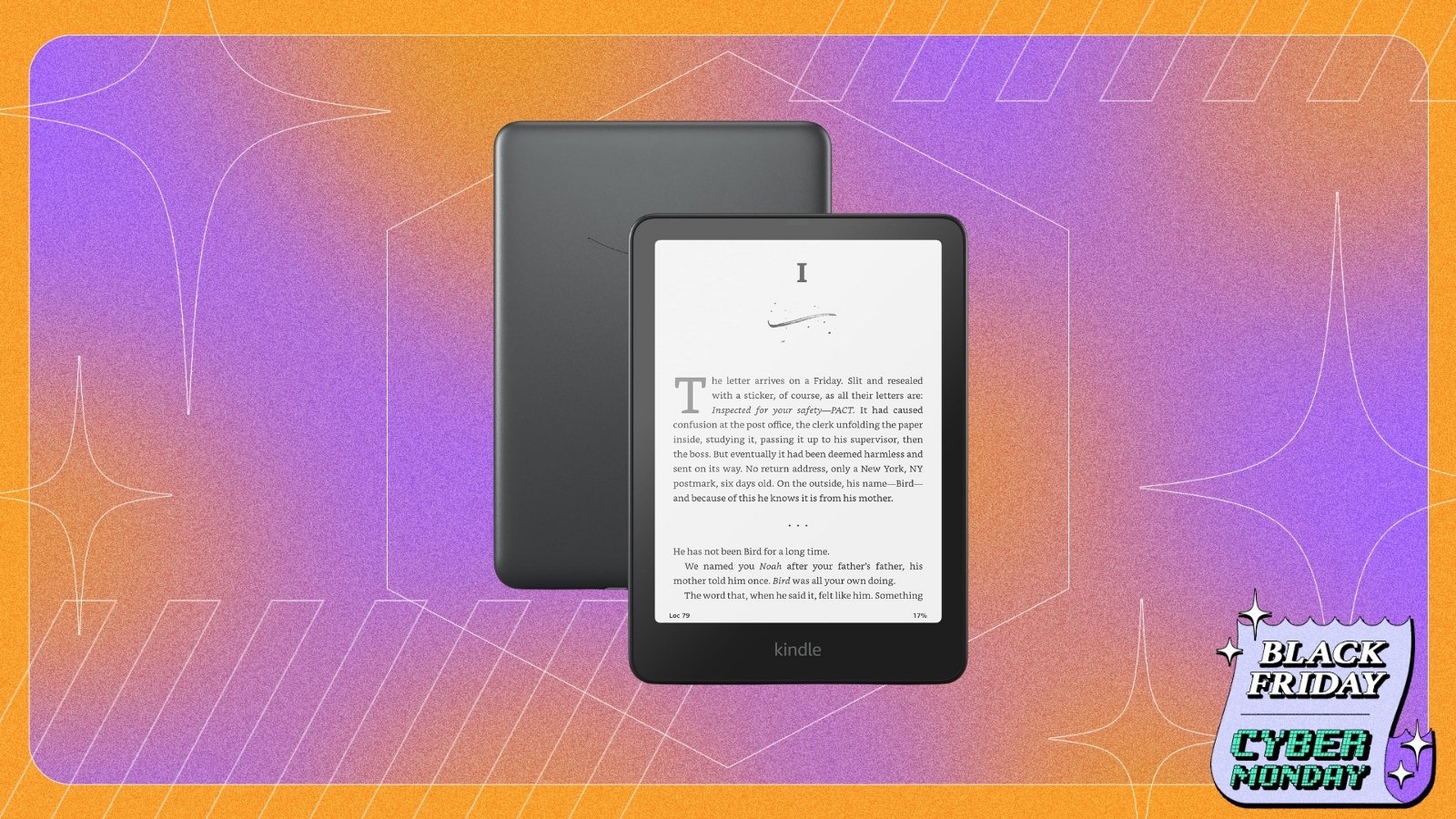 Kindle Paperwhite Signature Edition on gradient background