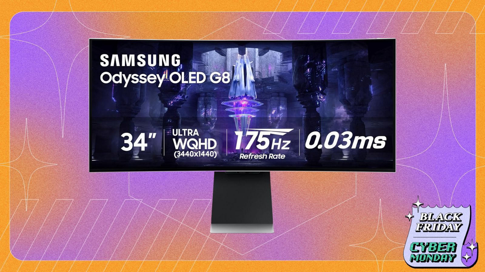 Samsung Odyssey G8 OLED gaming monitor