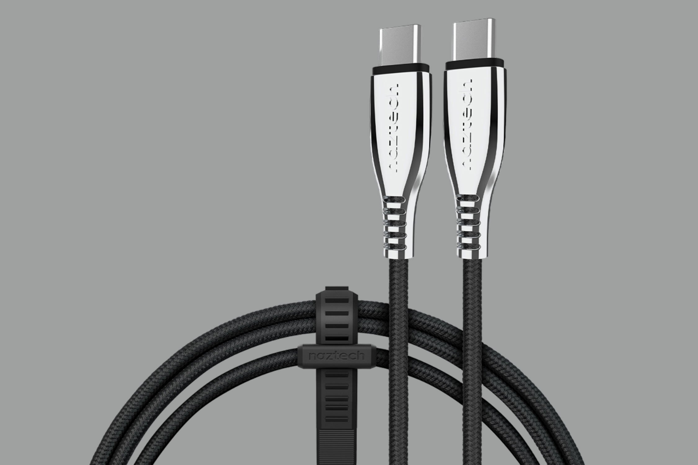 Naztech 6ft Titanium usb-c cable