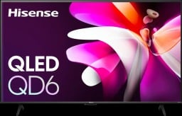 a 75-inch hisesne QLED tv