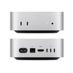 M4 Mac Mini on white background
