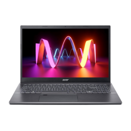 Acer Aspire 5 on a white background