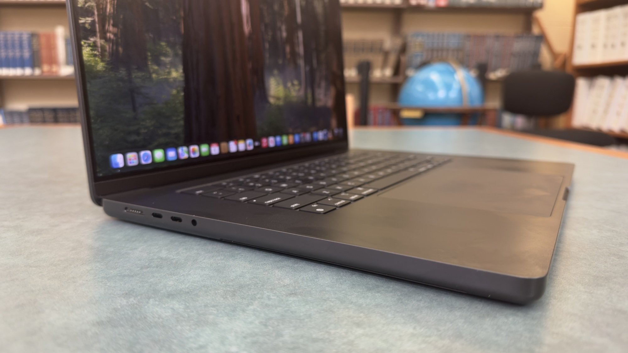 Apple MacBook Pro 16-inch on a table