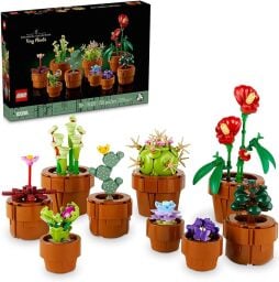 lego plant set and box