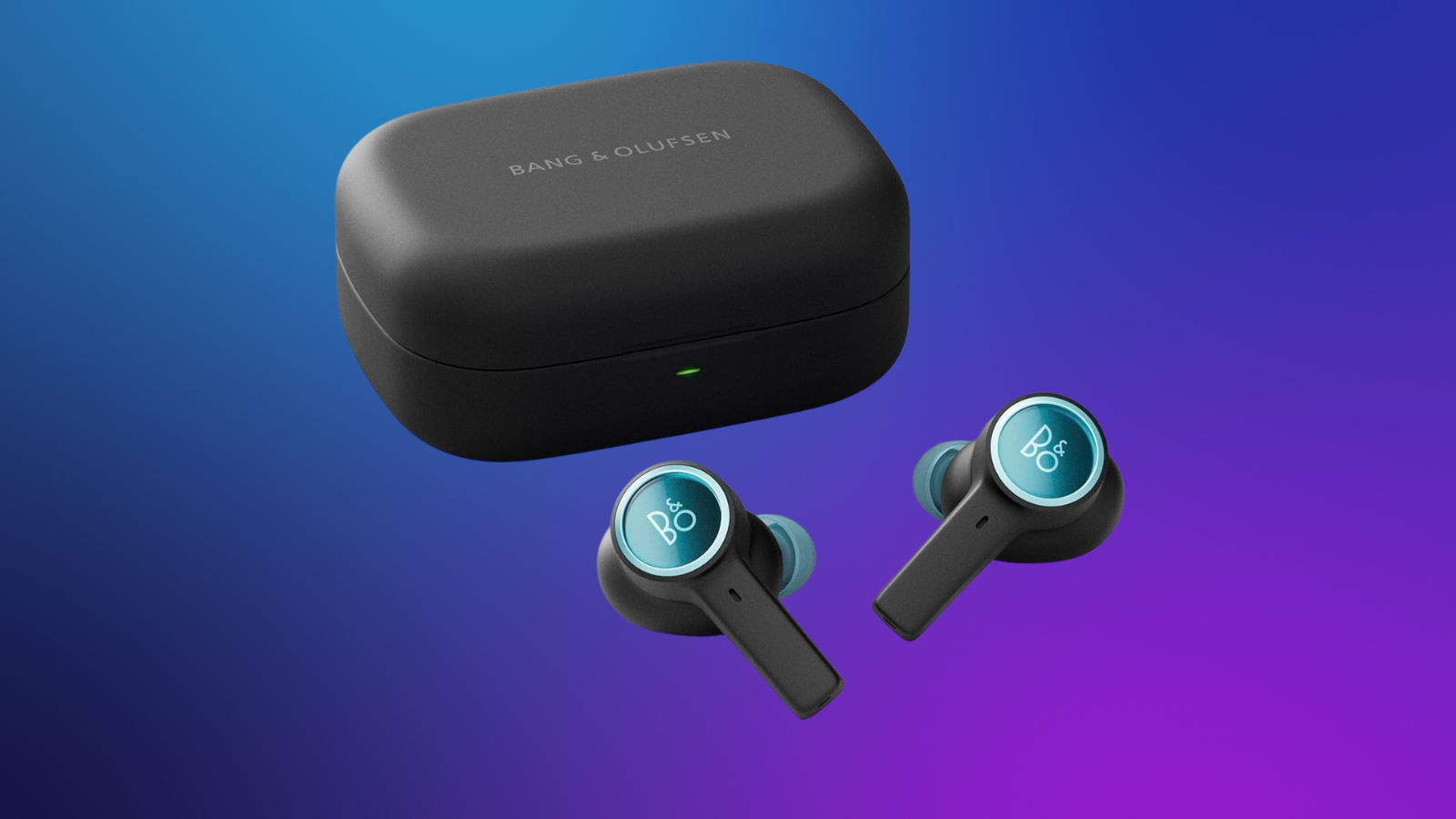 Bang & Olufsen Beoplay EX on a purple background