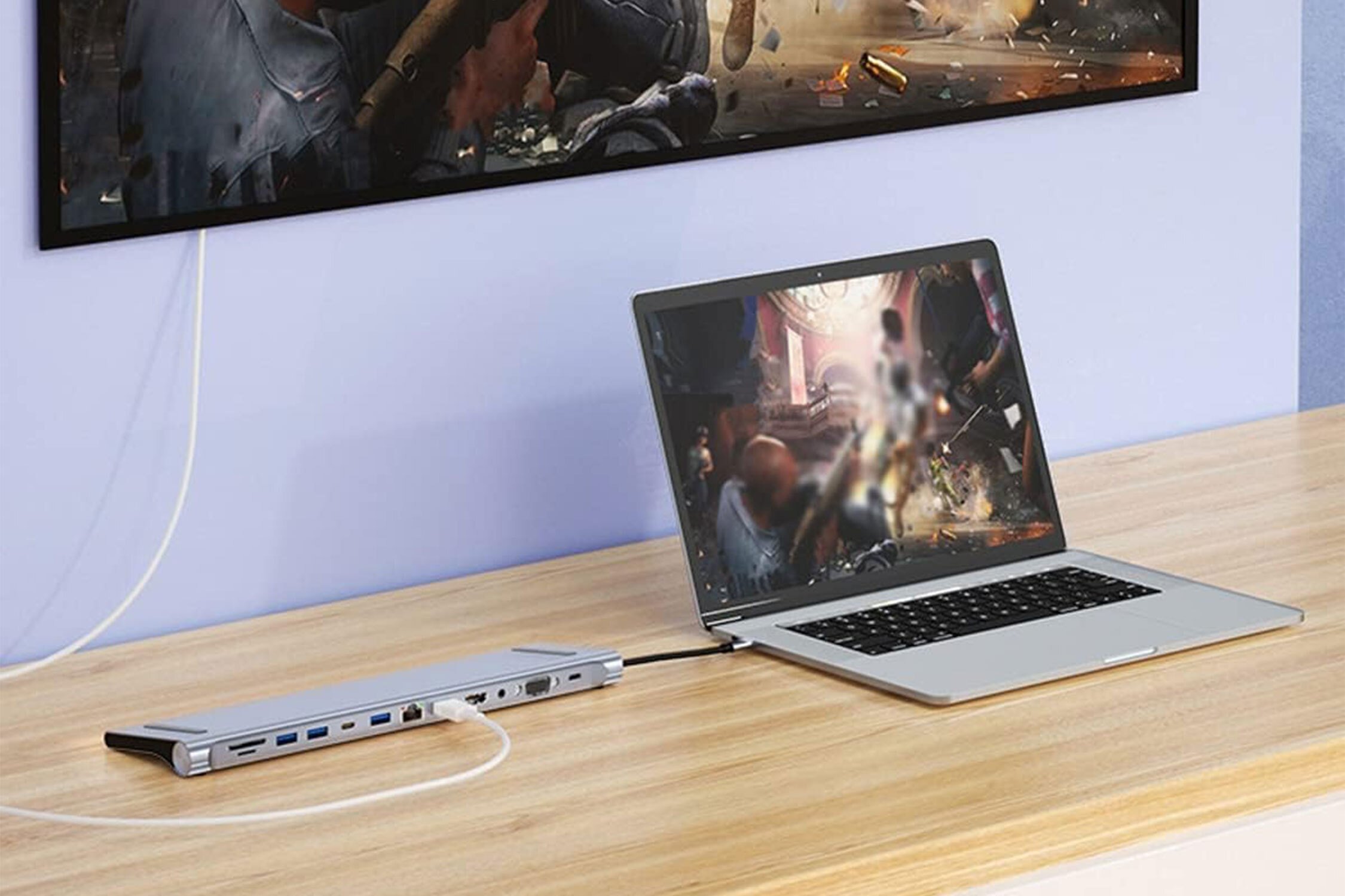 Hub and Laptop Stand