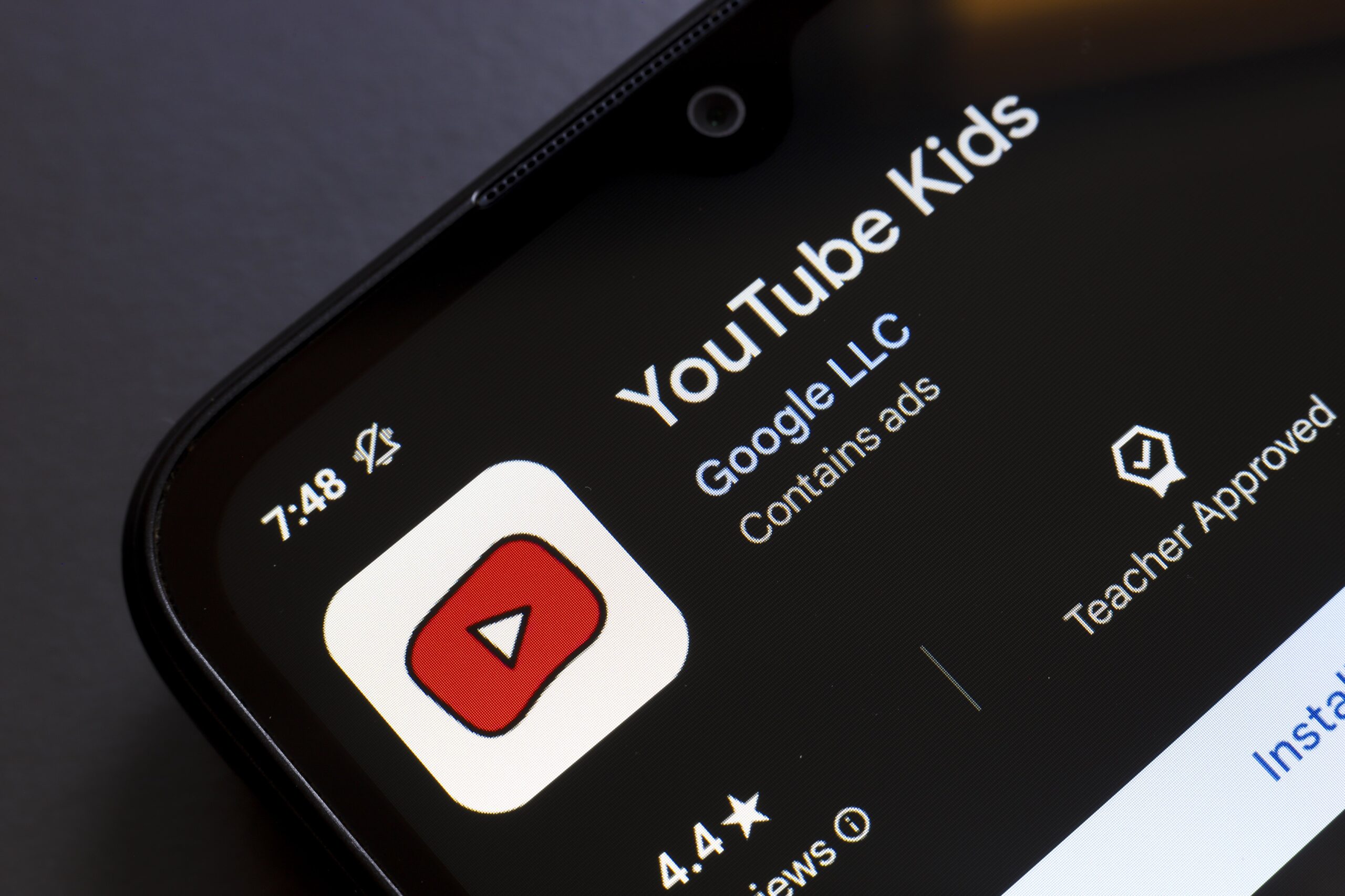 YouTube Kids app
