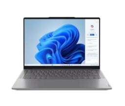 The Yoga Pro 7 laptop appears on a white background.