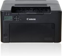 A canon printer stands in a white void.