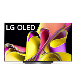 LG 55-inch OLED B3 Smart 4K TV on a white background