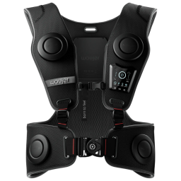 Woojer Haptic Vest 3 on a white background