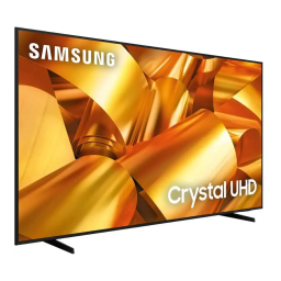 Samsung 75-inch Class DU6950 on a white background