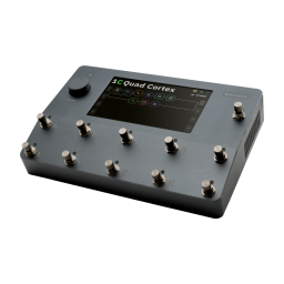 Neural DSP Quad Cortex on a white background